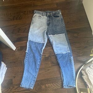 Patchwork jeans